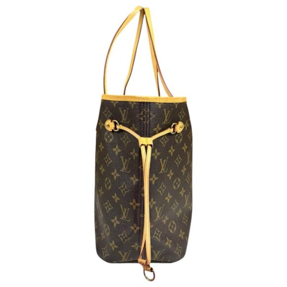Louis Vuitton Neverfull MM Monogram Tote Canvas Brown Neverfull Mm - Picture 4 of 10